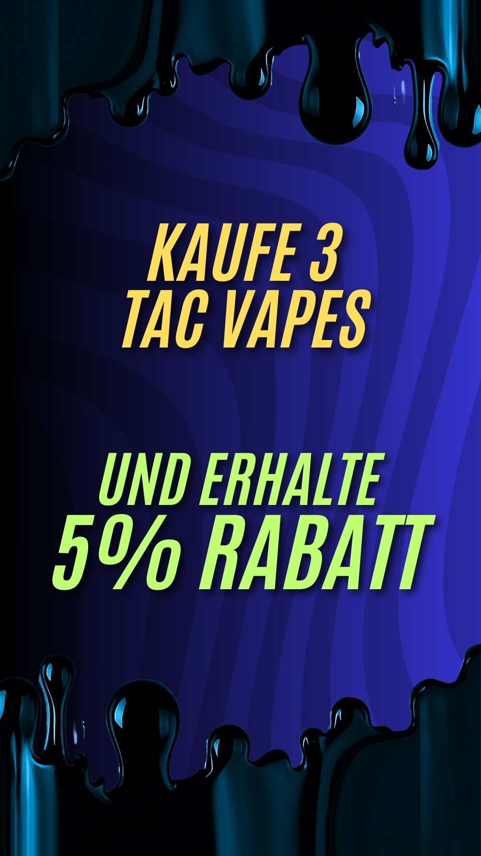 3er Bundle - Happys Amsterdam TAC Vape