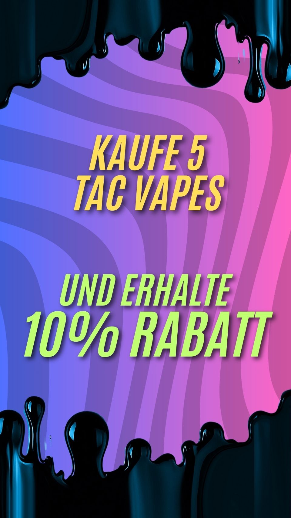 5er Bundle - Happys Amsterdam TAC Vape