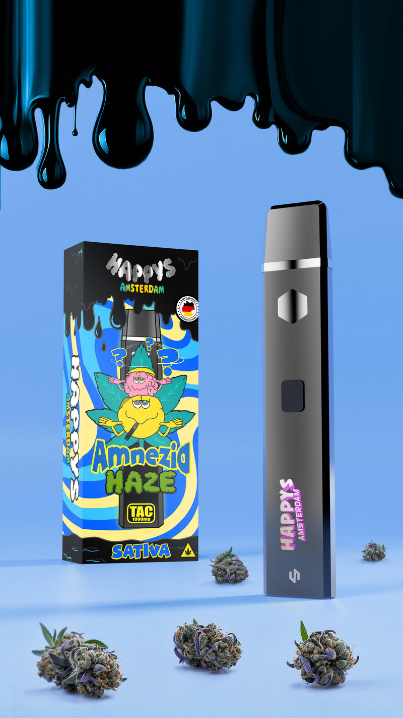 Happys Amsterdam TAC VApe Amnezia Haze