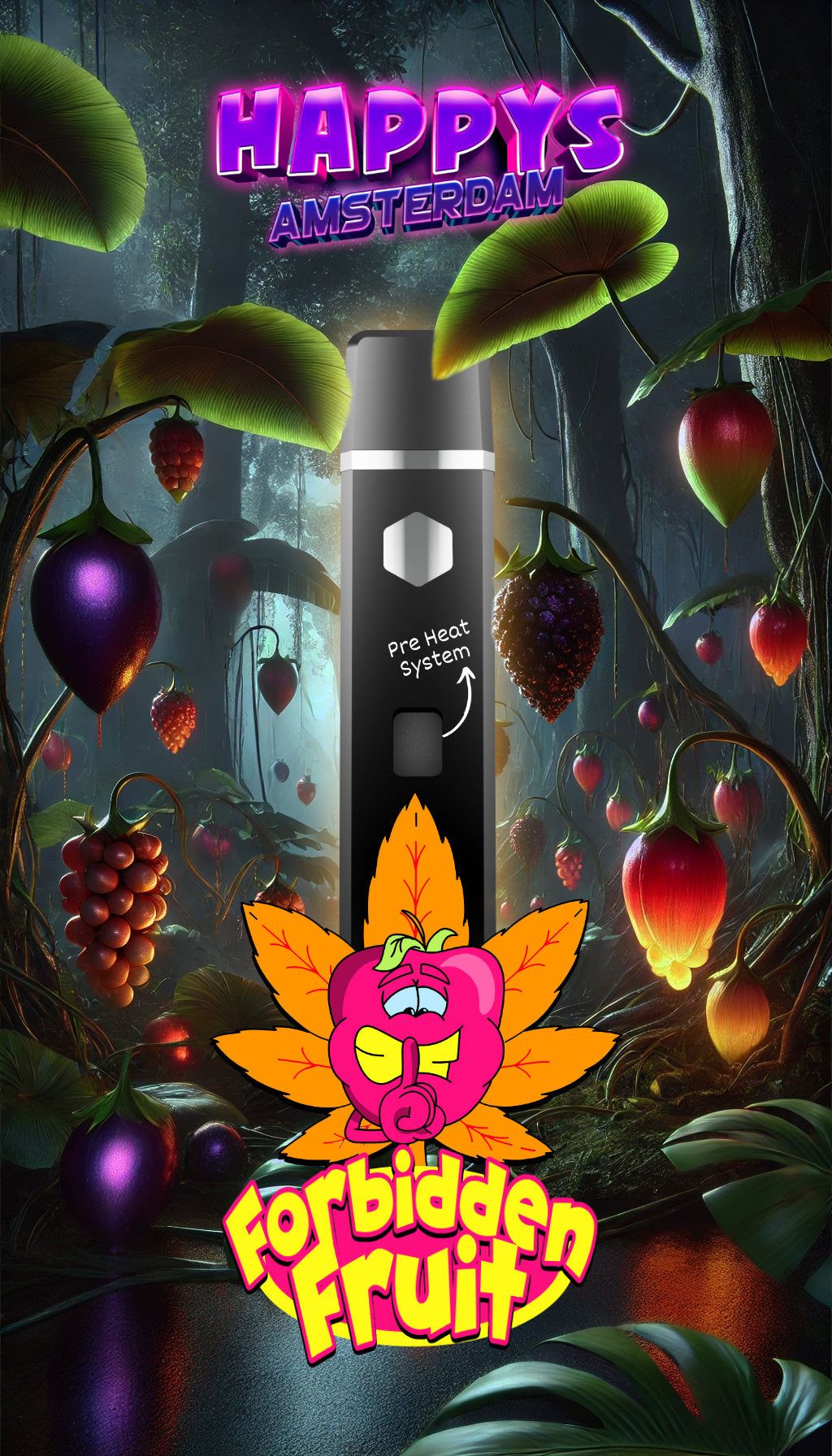 Happy's Amsterdam - Forbidden Fruit Geschmack
