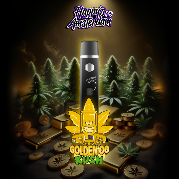 Happy's Amsterdam - Golden OG Kush Geschmack