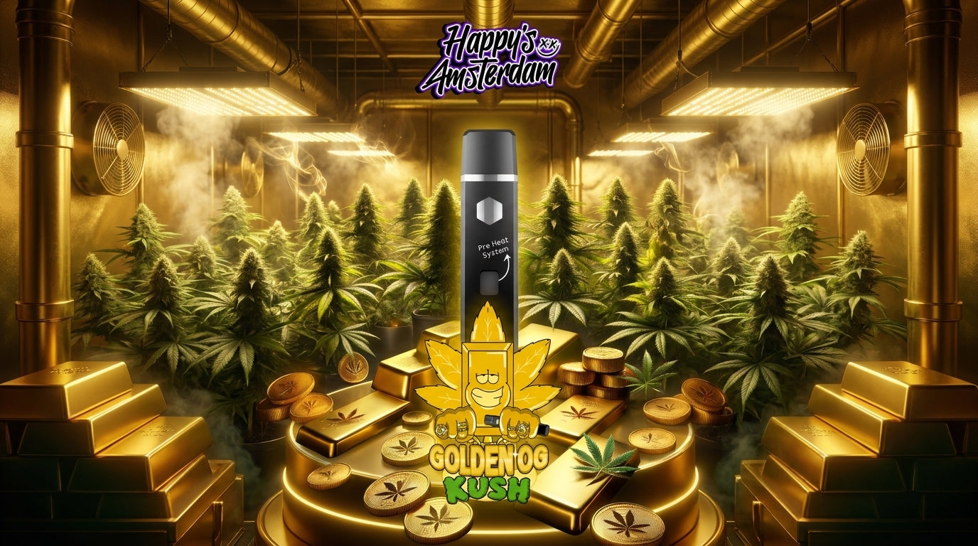 Golden OG Kush TAC Vape – Wirkung, Terpenprofil & Geschmack erklärt