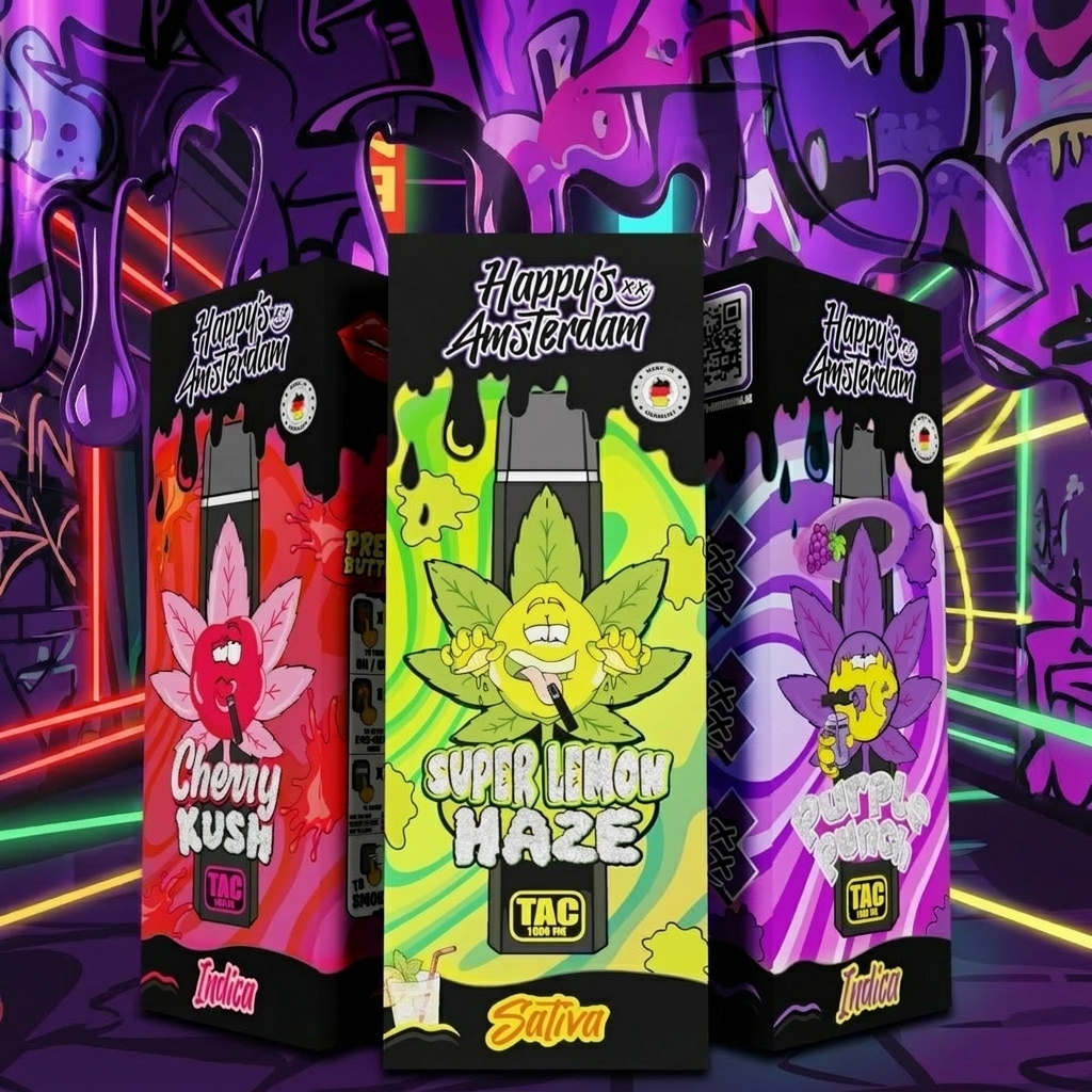 3er Bundle - Happy´s Amsterdam TAC Vape