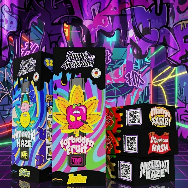 5er Bundle - Happy´s Amsterdam TAC Vape