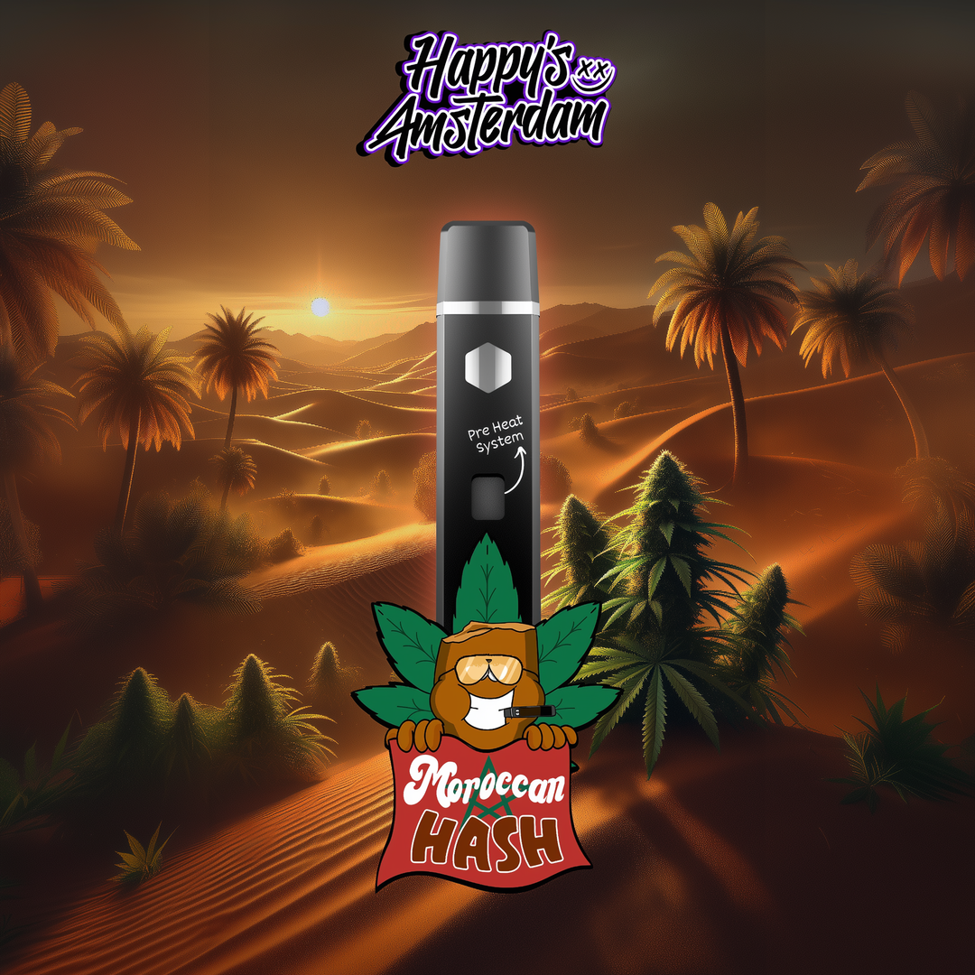 Happy's Amsterdam - Moroccan Hash Geschmack