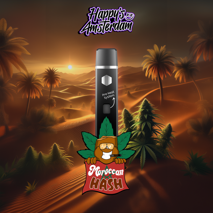 Happy's Amsterdam - Moroccan Hash Geschmack