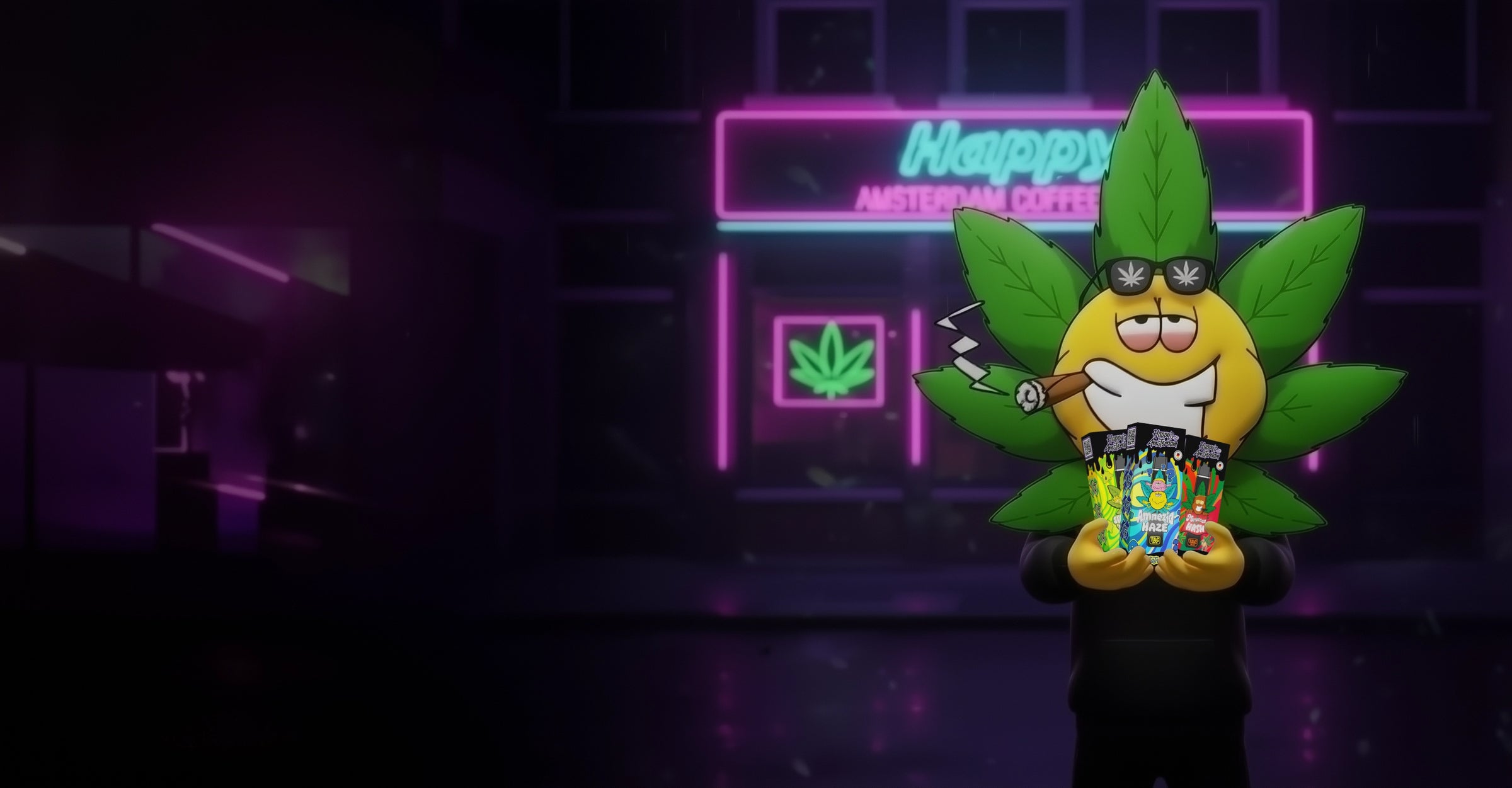 Banner Happy Amsterdam