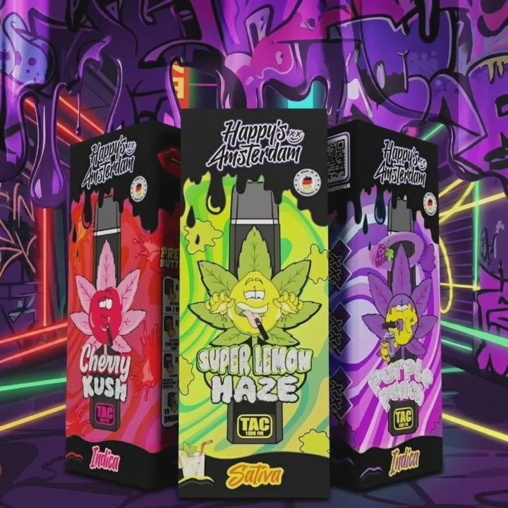 3er Bundle - Happy´s Amsterdam TAC Vape